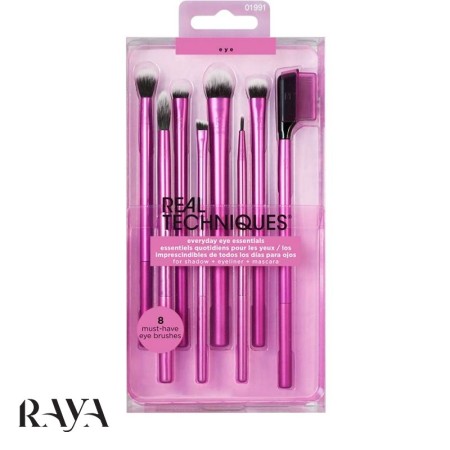 ست براش آرایش چشم ریل تکنیک مدل Everyday Eye Essentials
